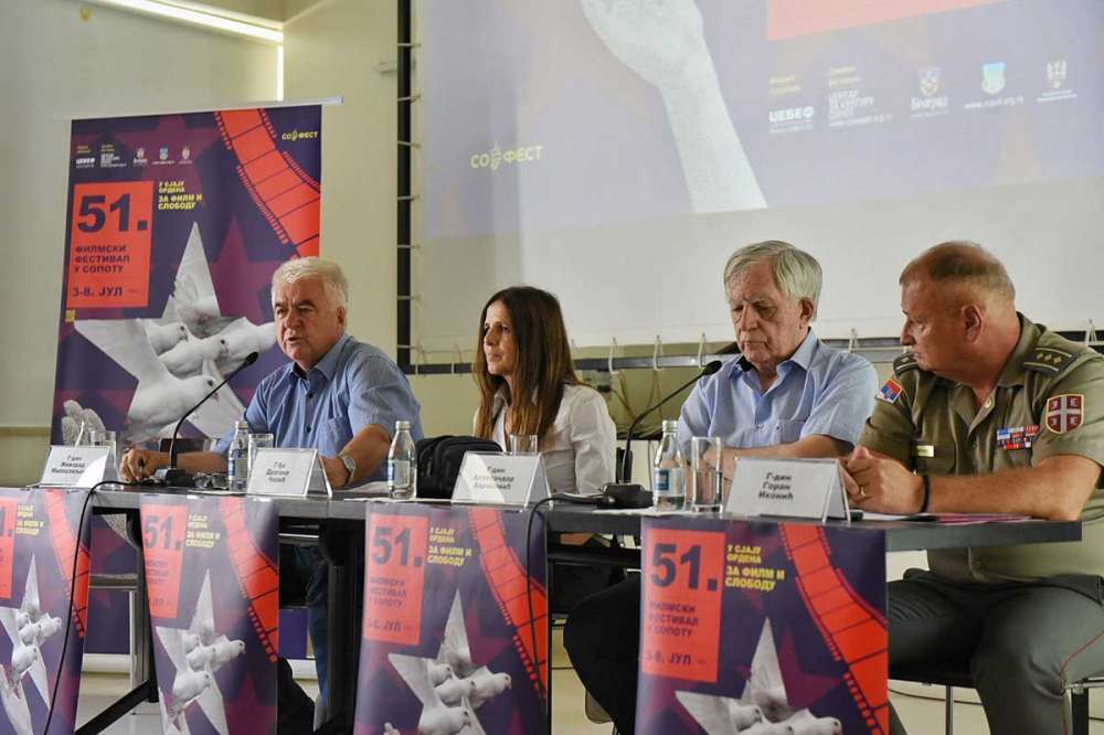 Конференција за медије 51. Филмског фестивала у Сопоту, 27.06. 2023. Југословенска кинотека, Мулти сала