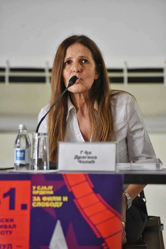Konferencija za medije 51. Filmskog festivala u Sopotu, 27.06. 2023. Jugoslovenska kinoteka, Multi sala