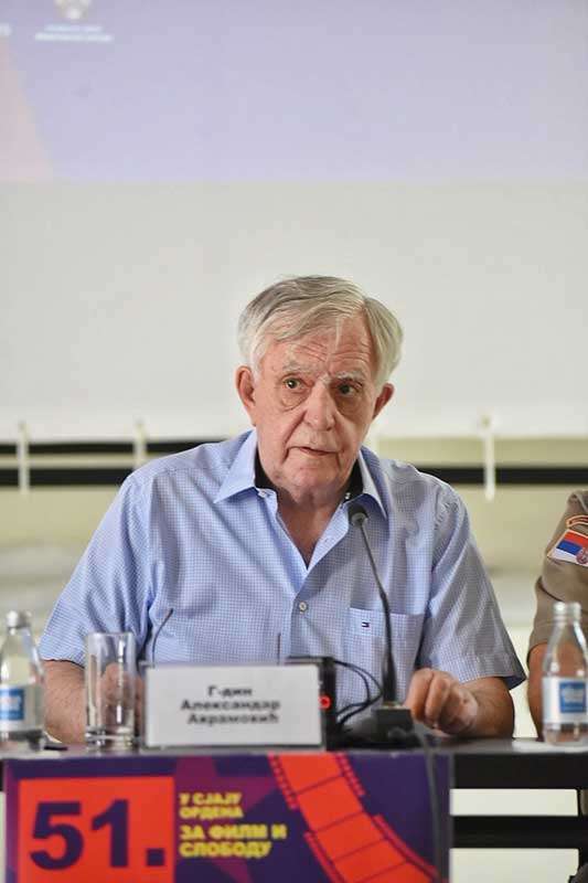 Konferencija za medije 51. Filmskog festivala u Sopotu, 27.06. 2023. Jugoslovenska kinoteka, Multi sala