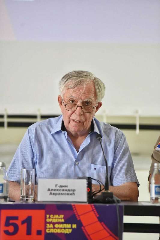 Konferencija za medije 51. Filmskog festivala u Sopotu, 27.06. 2023. Jugoslovenska kinoteka, Multi sala