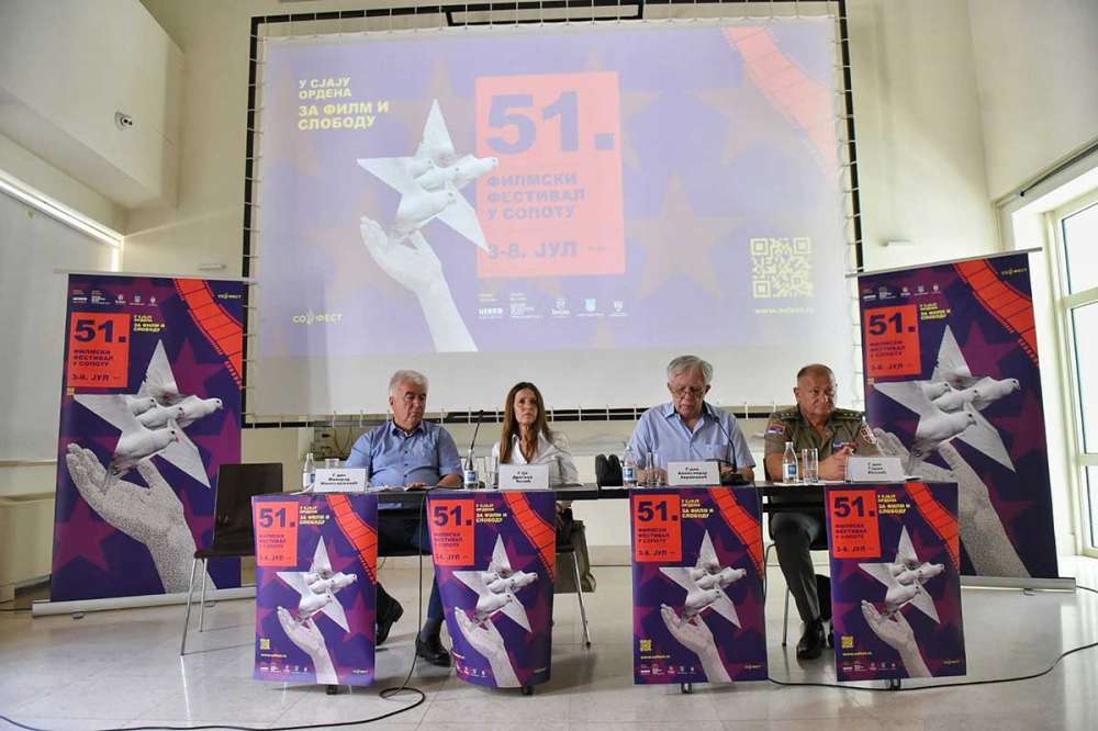 Konferencija za medije 51. Filmskog festivala u Sopotu, 27.06. 2023. Jugoslovenska kinoteka, Multi sala