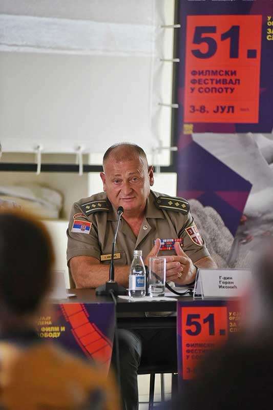 Konferencija za medije 51. Filmskog festivala u Sopotu, 27.06. 2023. Jugoslovenska kinoteka, Multi sala